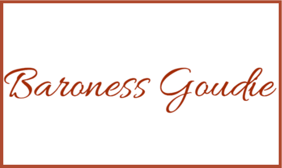 Baroness Goudie logo